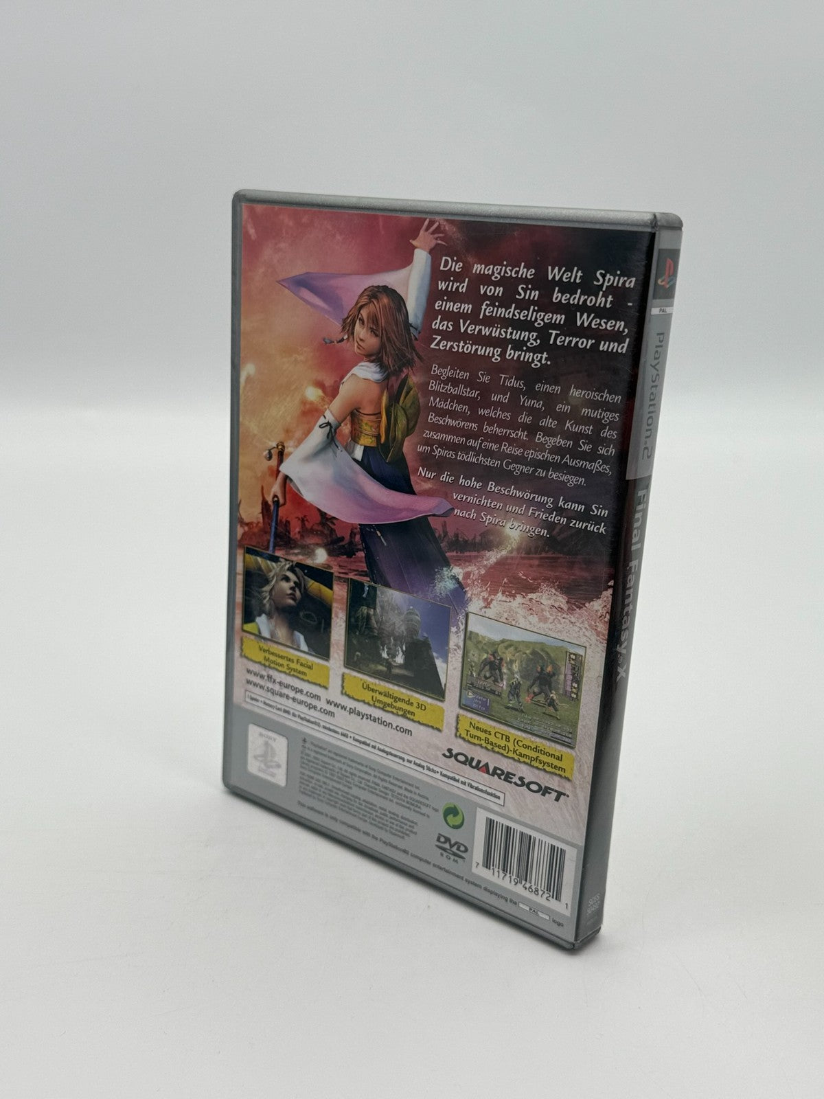 Final Fantasy X Sony Playstation 2 Très bon état CIB OVP