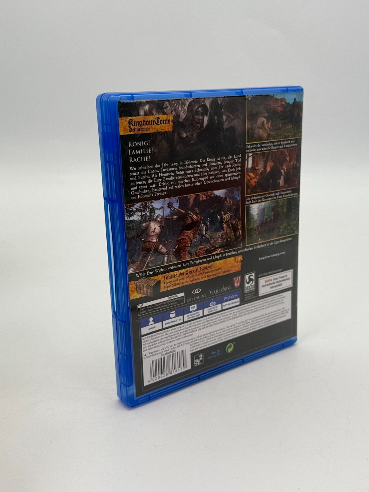 Kingdom Come Deliverance Special Edition Sony Playstation 4 Très bon état
