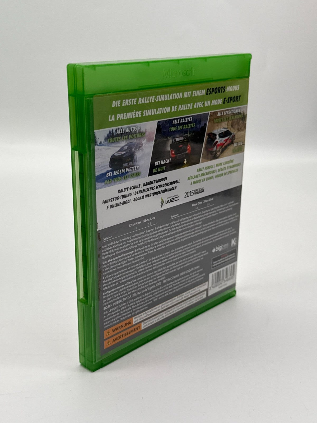 WRC 5 ESports Edition Microsoft Xbox One Like New CIB OVP