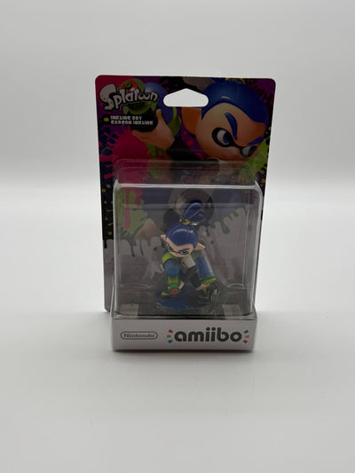 Splatoon Garçon Inkling Amiibo 3DS Wii U Switch Neuf & Inutilisé