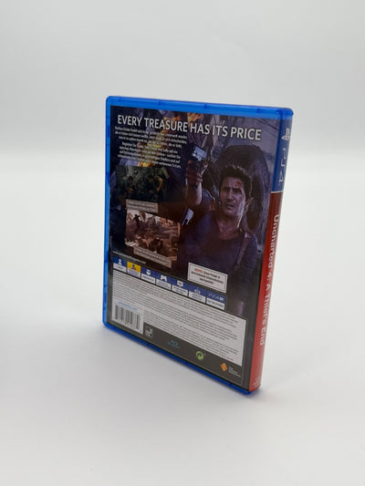 Uncharted 4 A Thiefs End Sony Playstation 4 guter Zustand CIB OVP