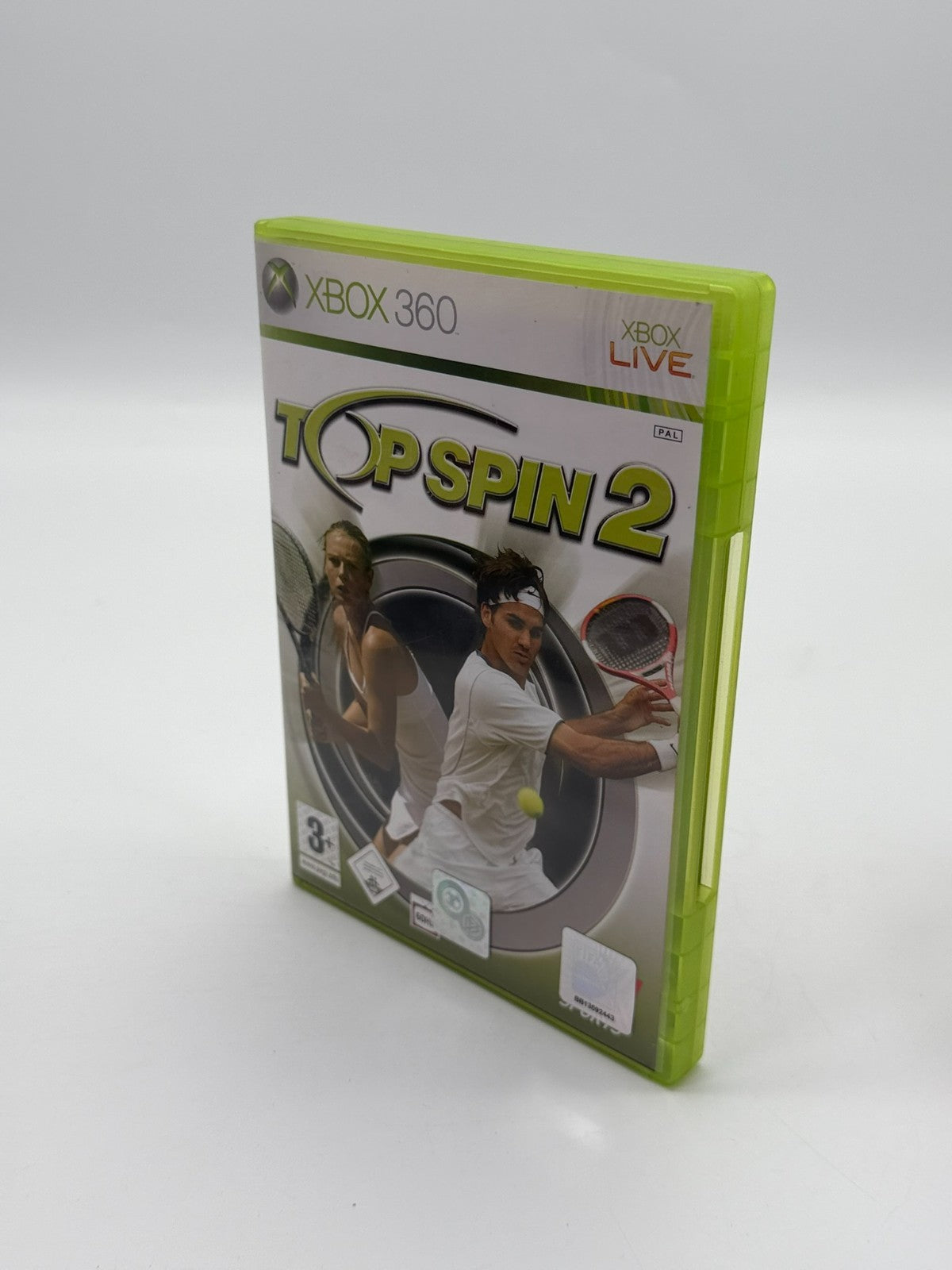 Top Spin 2 Microsoft Xbox 360 Very good condition CIB OVP