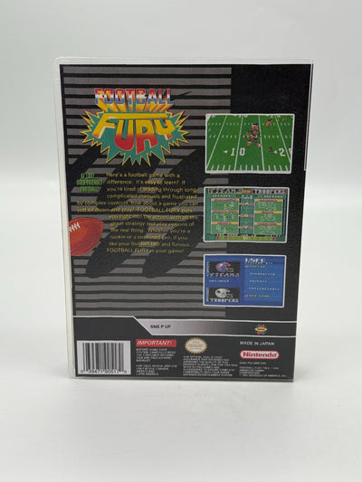 Football Fury Super Nintendo SNES NTSC-U/C gut - Sehr gut Modul + Anleitung