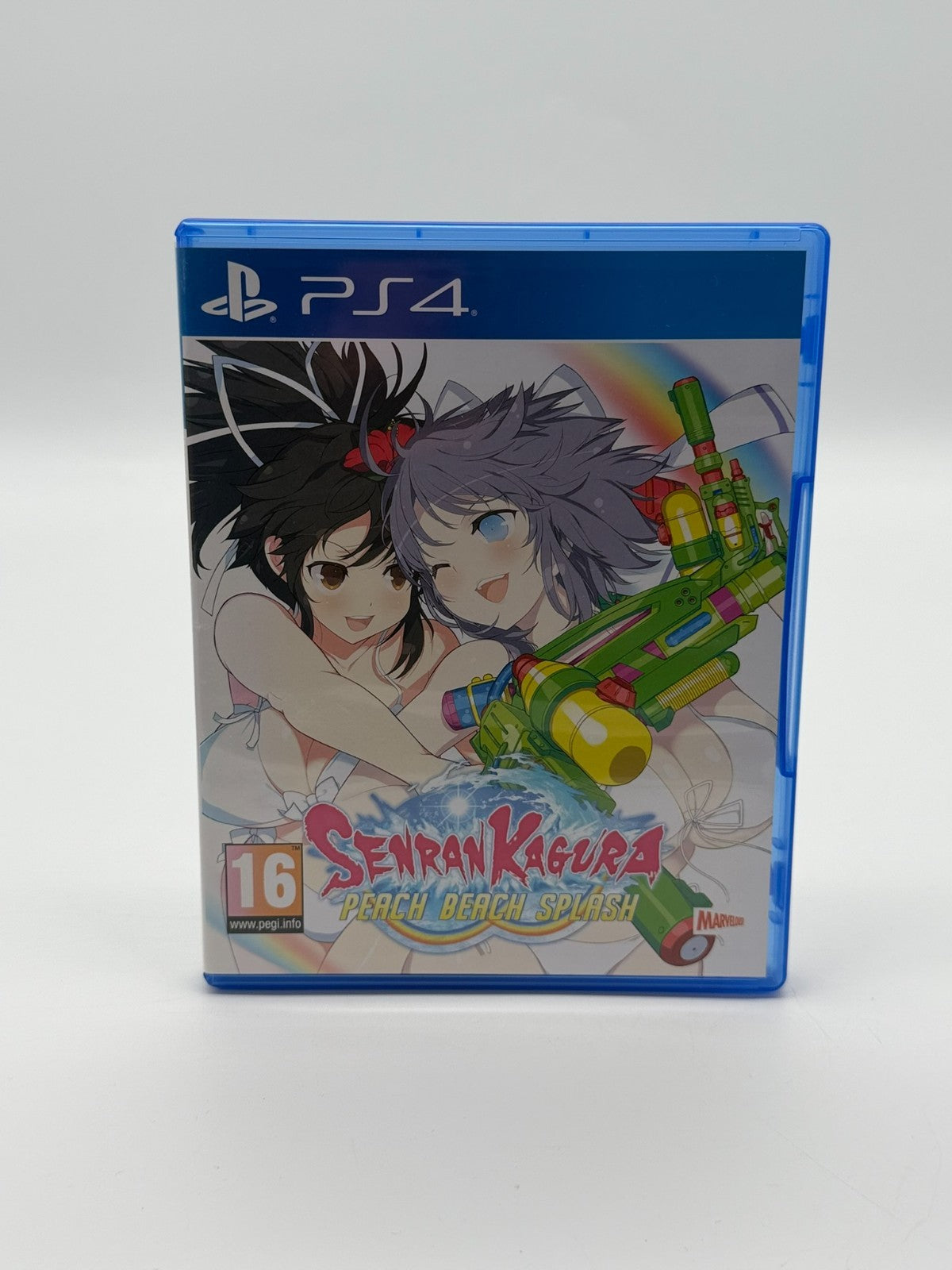 Senran Kagura Peach Beach Splash Sony Playstation 4 Très bon état Emballage d'origine