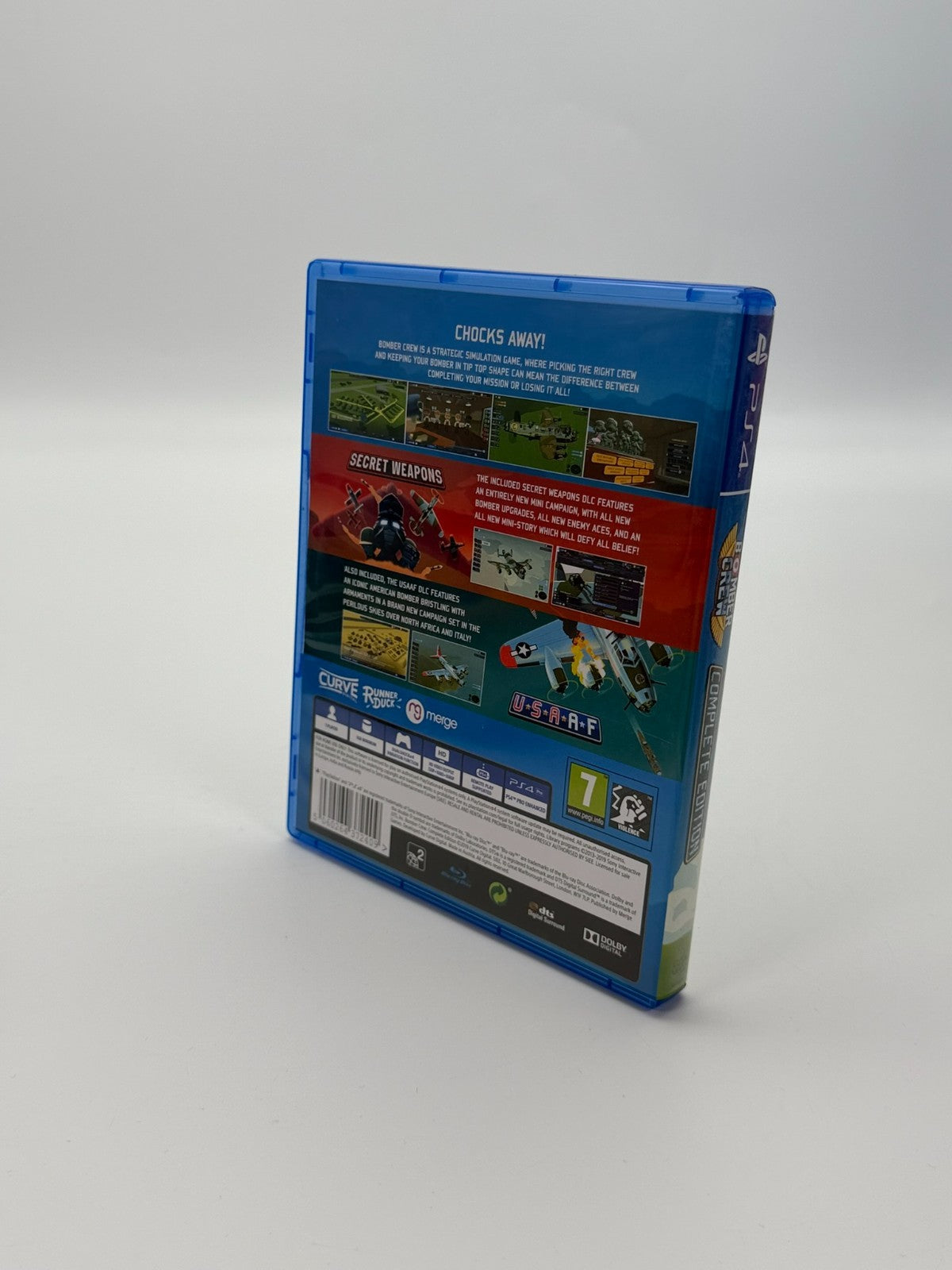 Bomber Crew Complete Edition Sony Playstation 4 guter Zustand CIB OVP