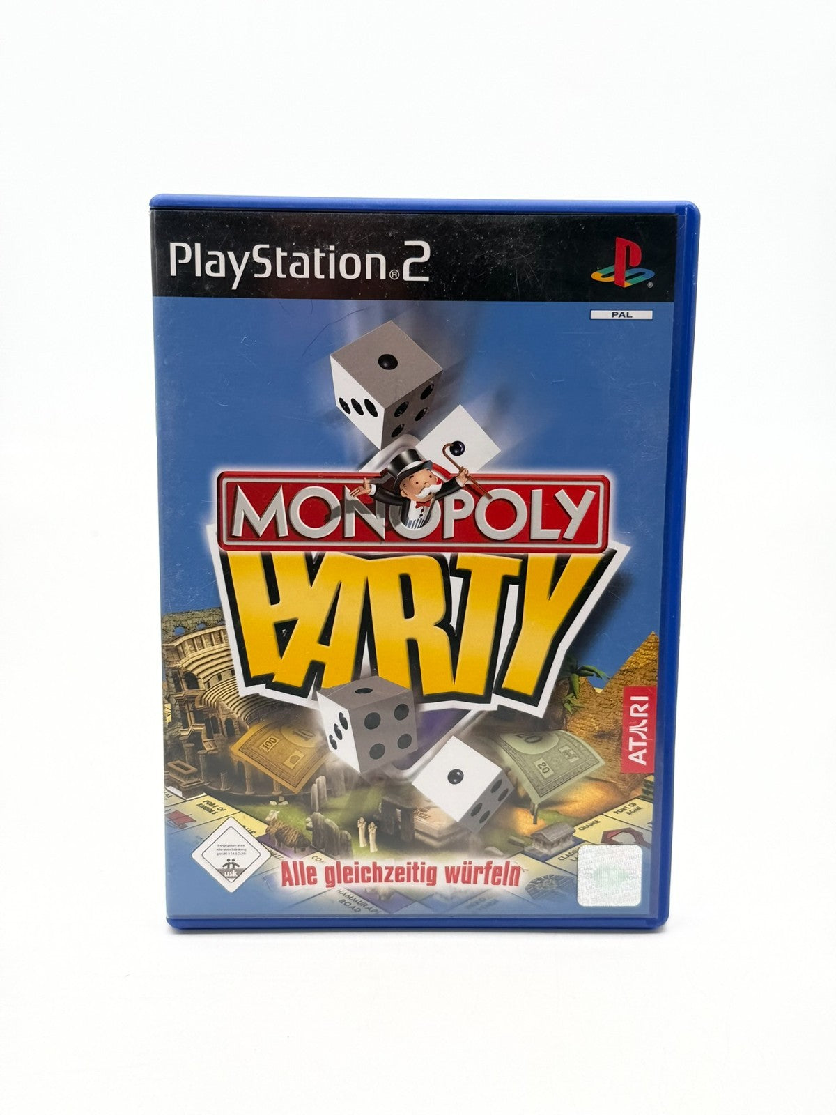 Monopoly Party Sony Playstation 2 guter Zustand CIB OVP