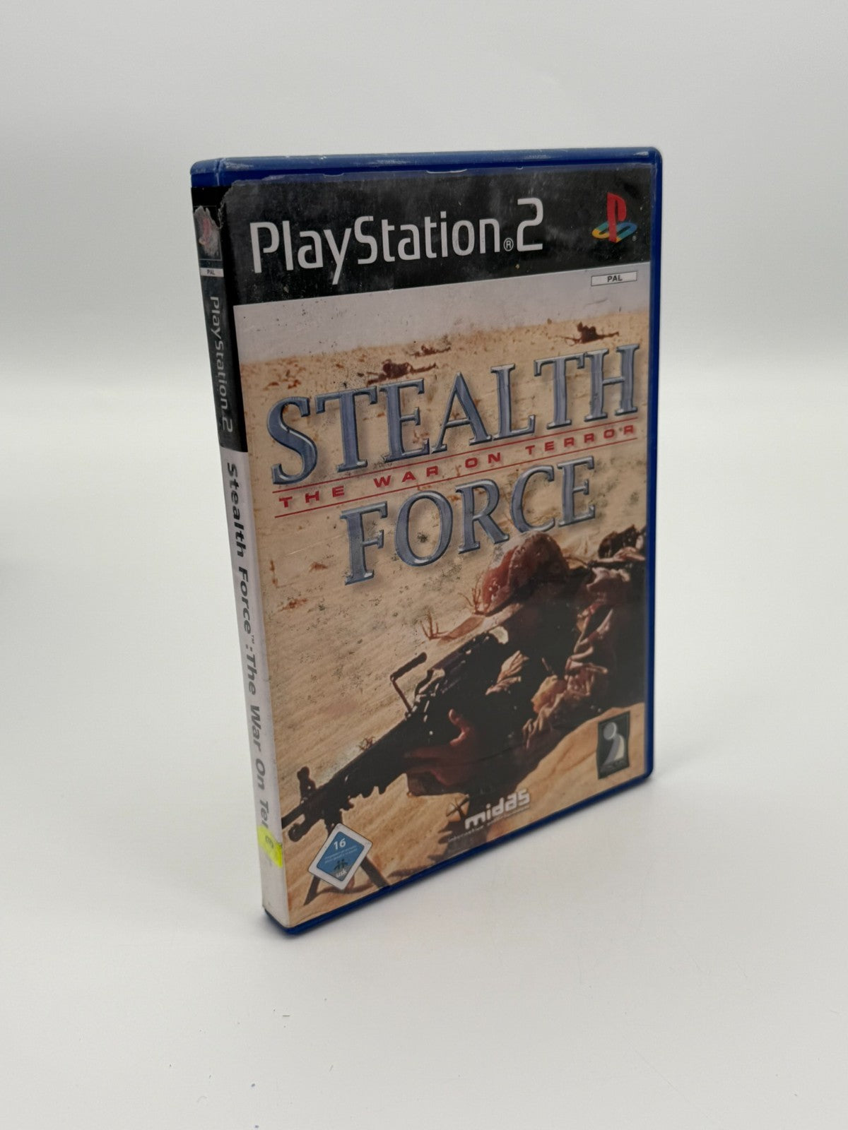 Stealth Force The War On Terror Sony Playstation 2 bon état emballage d'origine