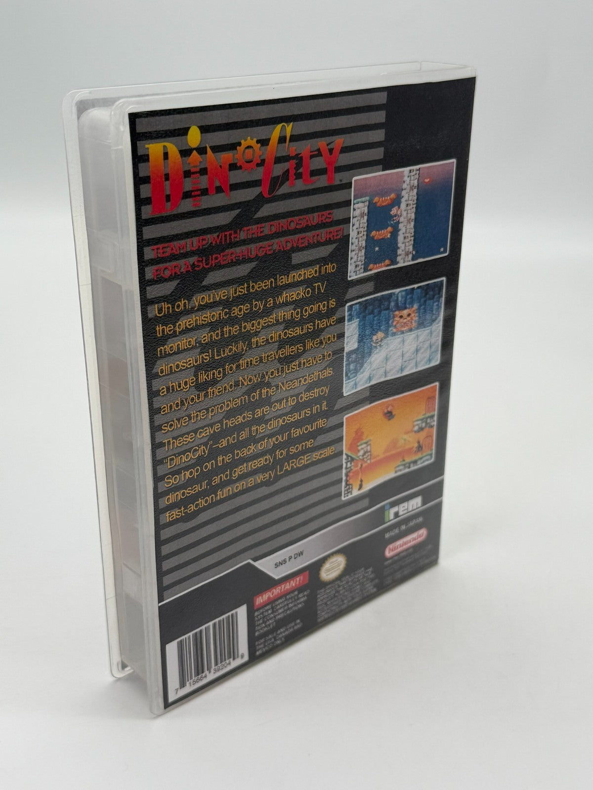 DinoCity Super Nintendo SNES NTSC-U/C good condition