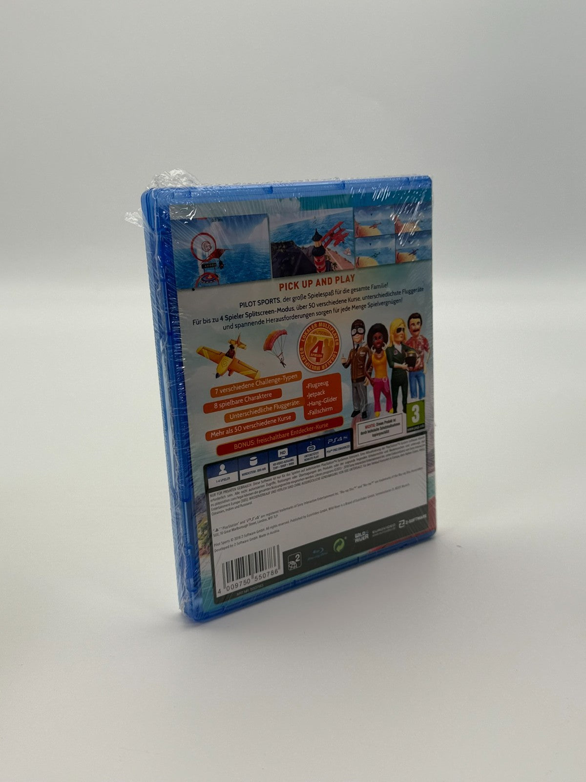 Pilot Sport Sony Playstation 4 Re-Sealed CIB OVP