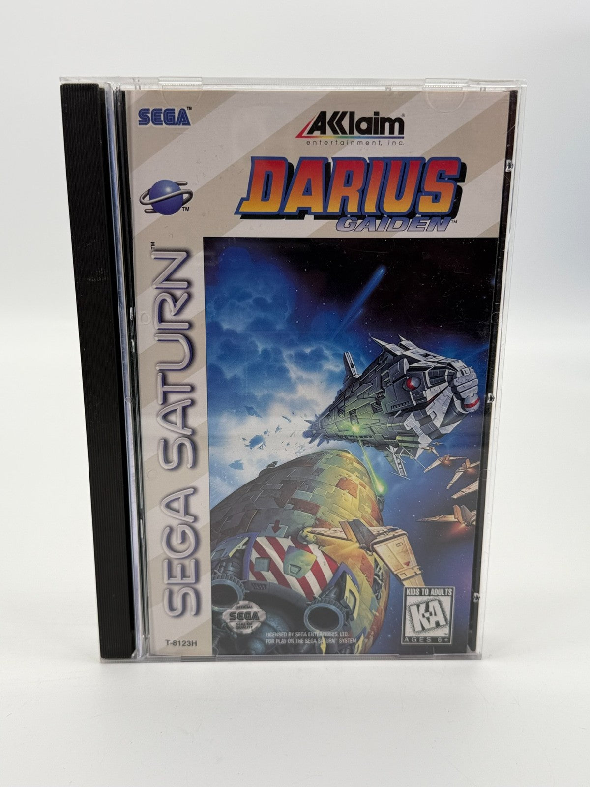 Darius Gaiden Sega Saturn NTSC-U/C Very Good Condition CIB OVP Long Box