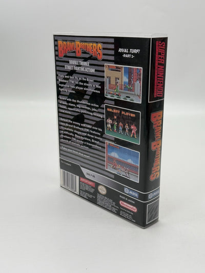 Brawl Brothers Super Nintendo SNES NTSC-U/C gut - Sehr gut Modul + Anleitung