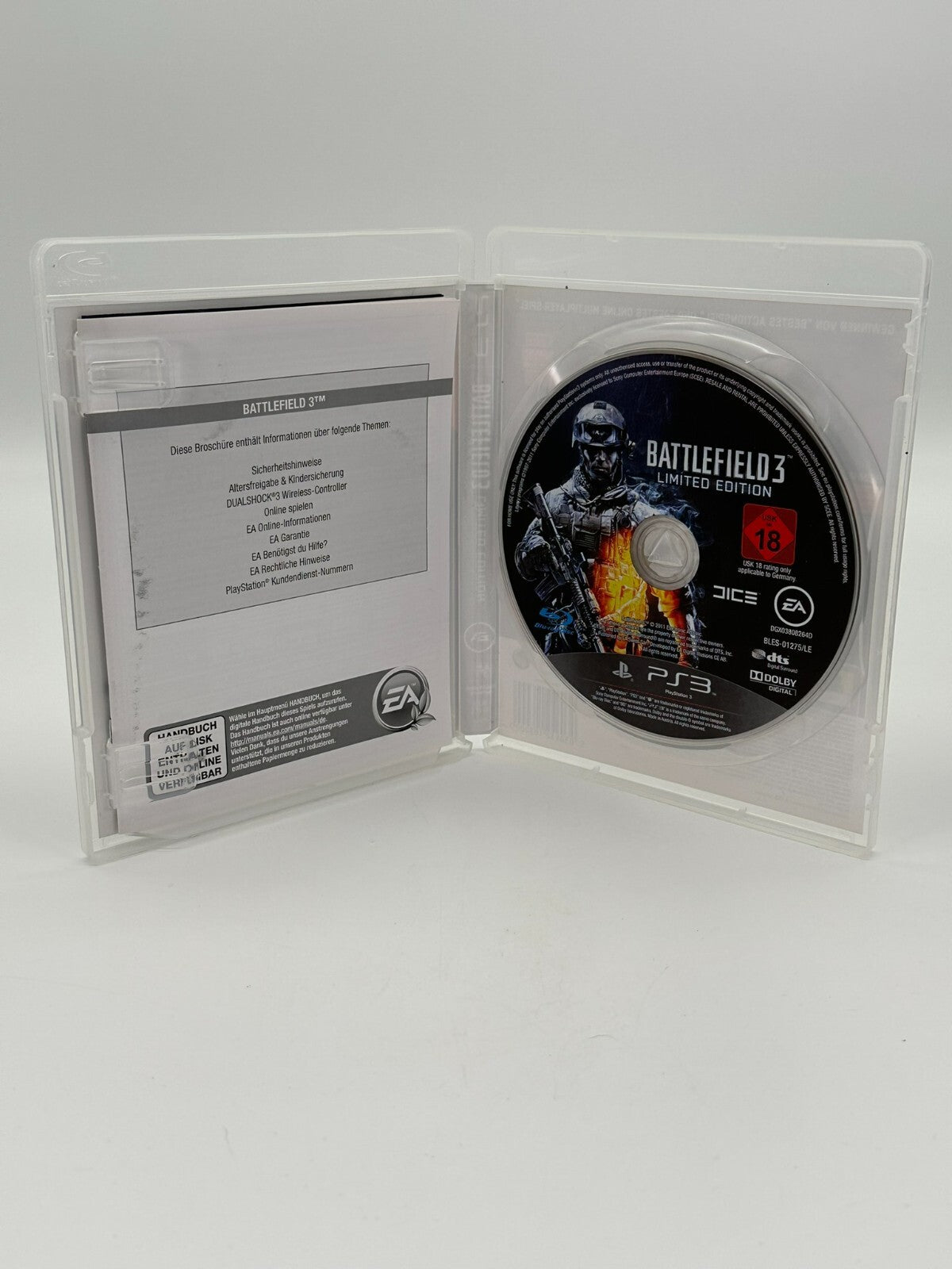 Battlefield 3 Limited Edition Sony Playstation 3 PS3 Gut - Sehr gut CIB OVP