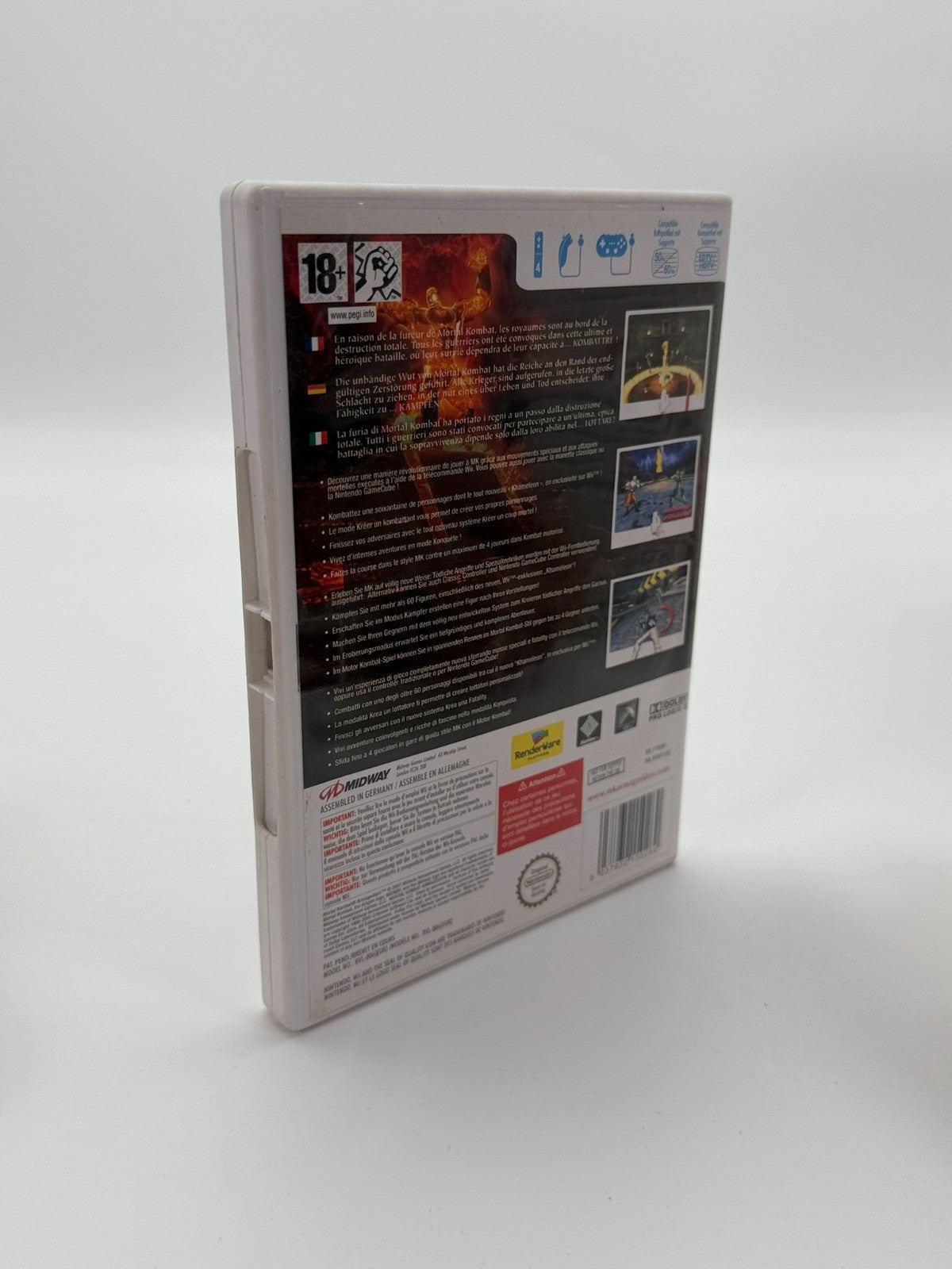 Mortal Kombat Armageddon Nintendo Wii Akzeptabler Zustand CIB OVP