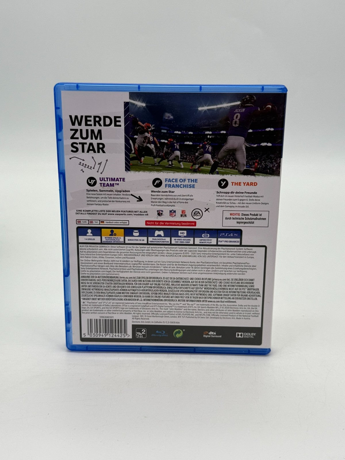 Madden NFL 21 Sony Playstation 4 Très bon état CIB OVP