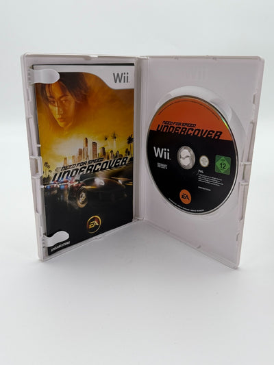 Need For Speed Undercover Nintendo Wii guter Zustand CIB OVP