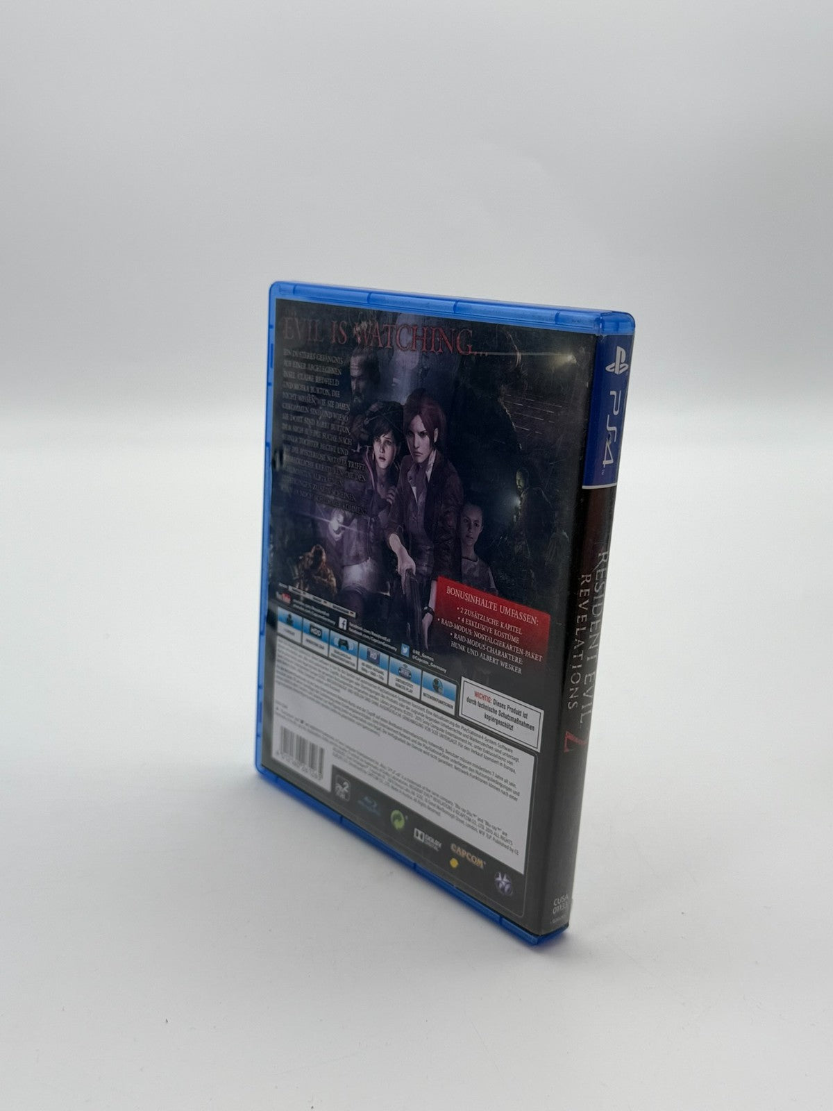 Resident Evil Revelations 2 Box Set Sony Playstation 4 guter Zustand CIB OVP