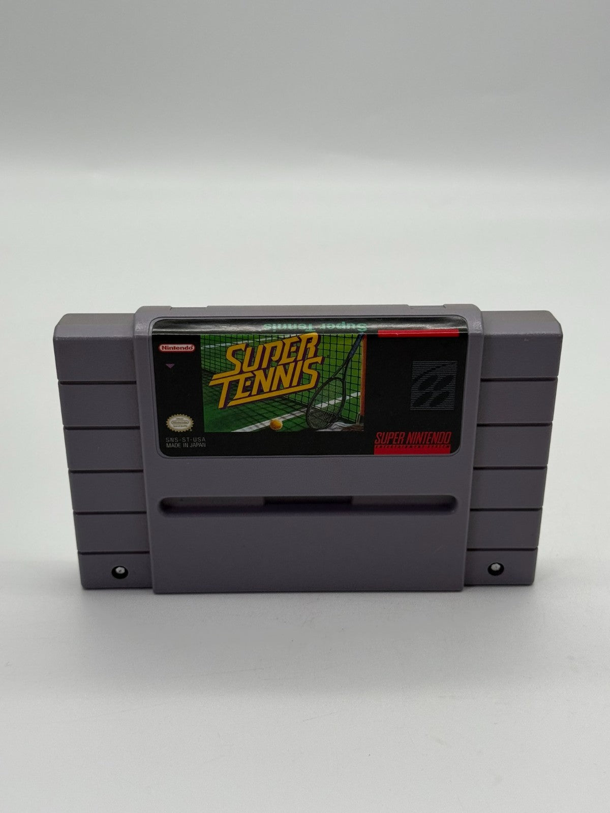 Super Tennis Super Nintendo SNES NTSC-U/C guter Zustand