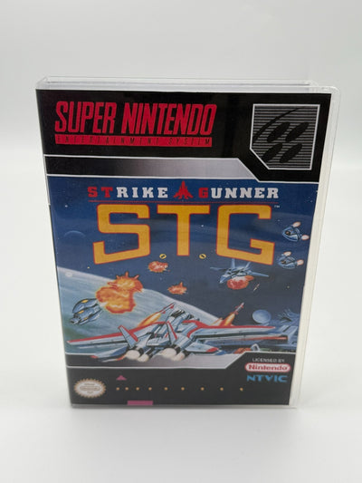 Strike Gunner S.T.G. Super Nintendo SNES NTSC-U/C bon - très bon + manuel
