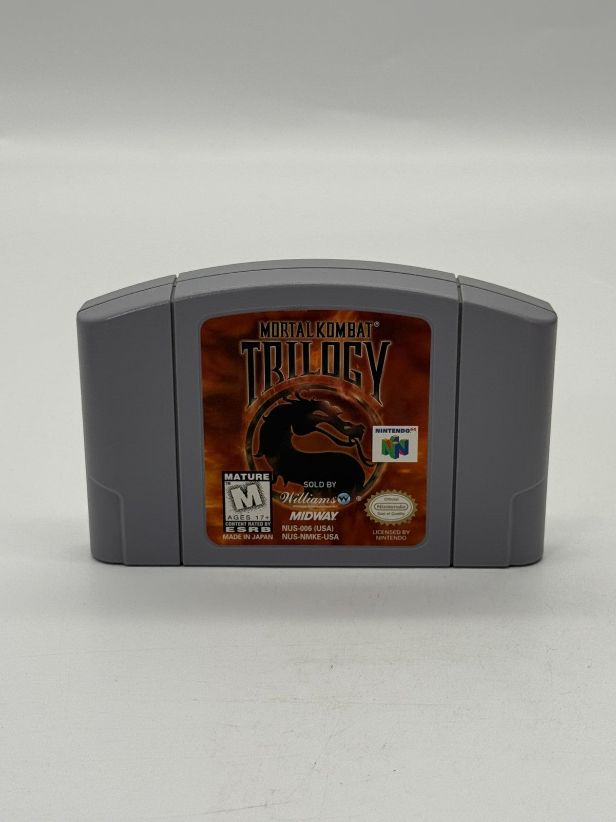 Mortal Kombat Trilogy Nintendo 64 Gut - Sehr guter Zustand CIB OVP + Schutzhülle