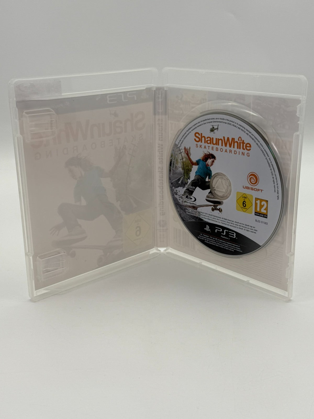 Shaun White Skateboarding Sony Playstation 3 PS3 good condition with original packaging