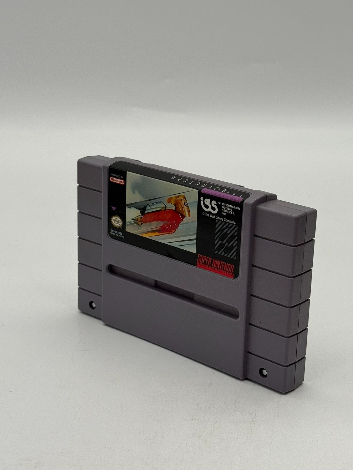 The Rocketeer Super Nintendo SNES NTSC-U/C bon état Cartouche + Boîte