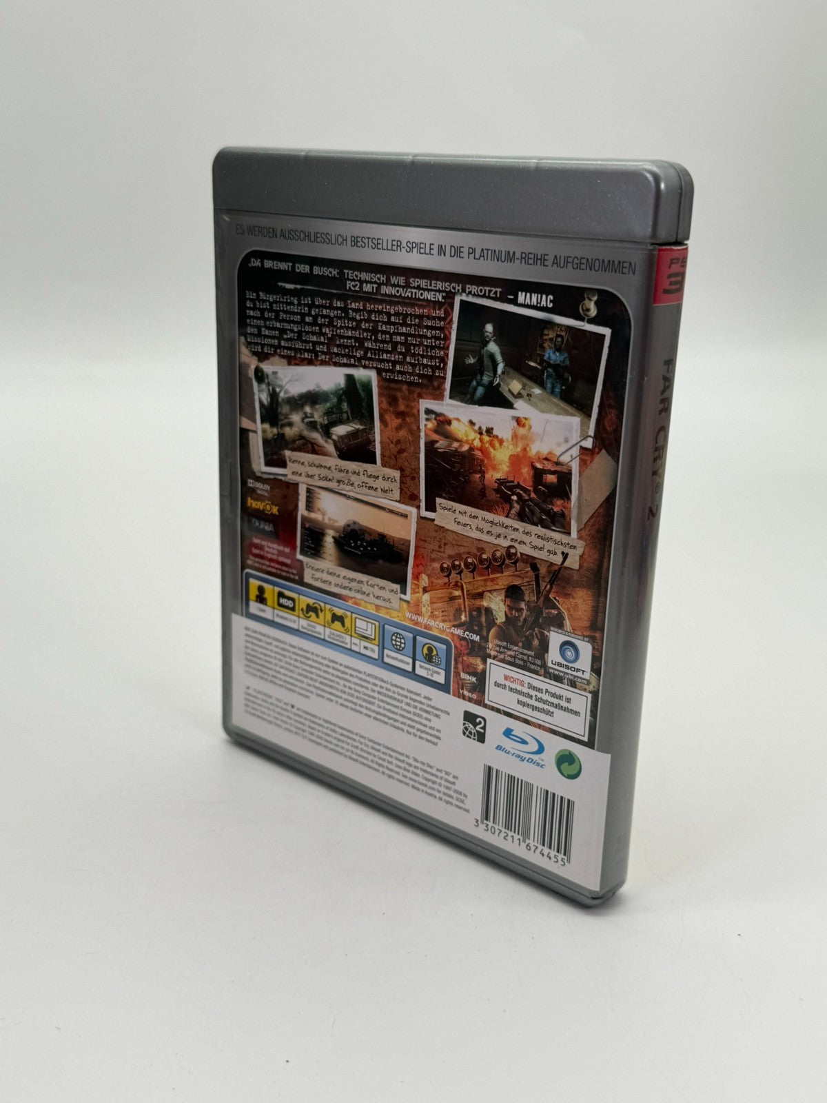 Far Cry 2 Sony Playstation 3 guter Zustand CIB OVP
