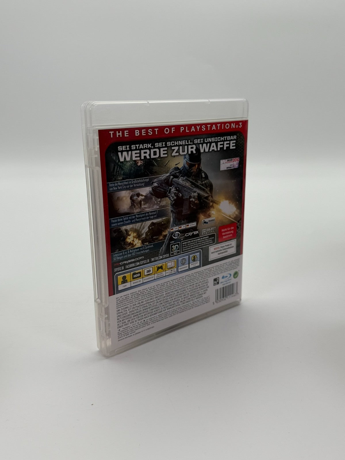 Crysis 2 Sony Playstation 3 Sehr guter Zustand CIB OVP