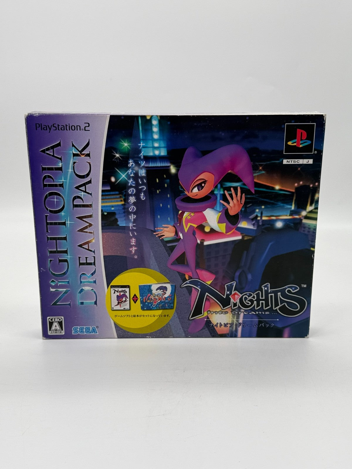 Nightopia Dreampack Sony Playstation 1 NTSC-J Sehr guter Zustand CIB OVP