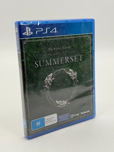 The Elder Scrolls Online Summerset Sony Playstation 4 Factory Sealed