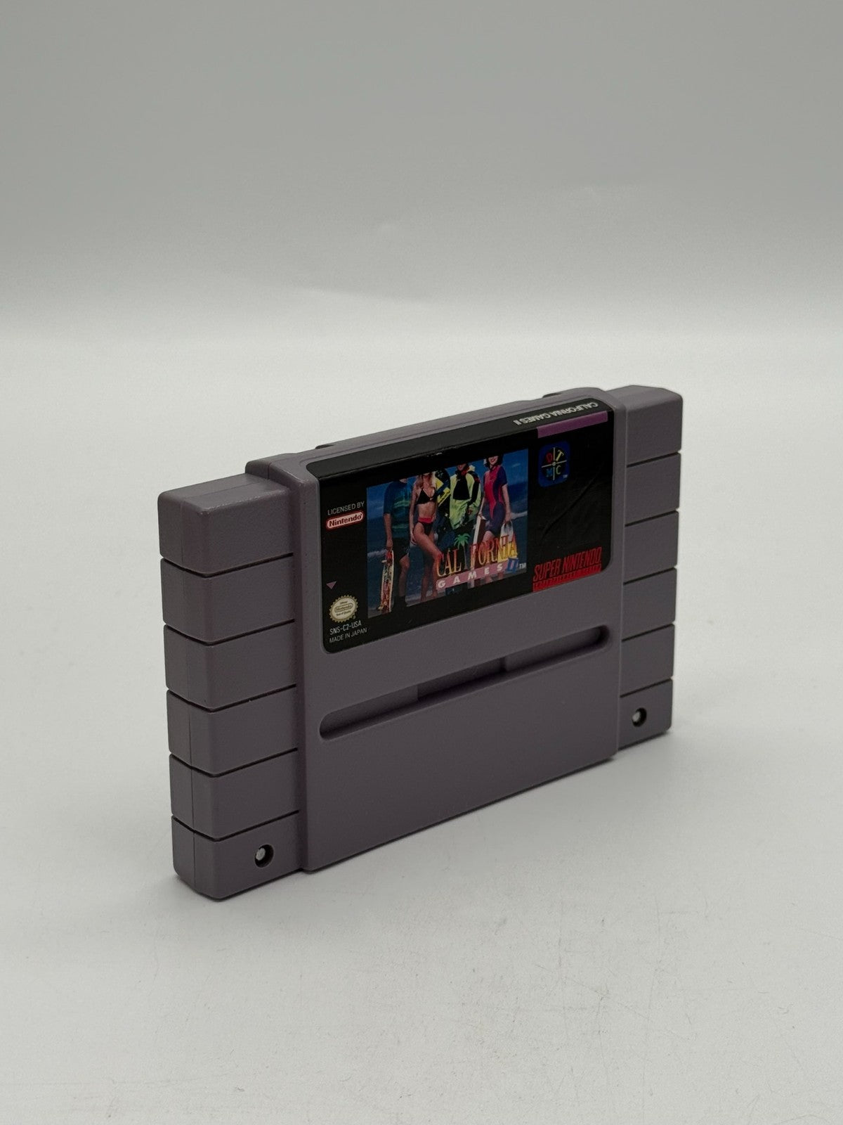 California Games II Super Nintendo SNES NTSC-U/C bon état Module + Boîte