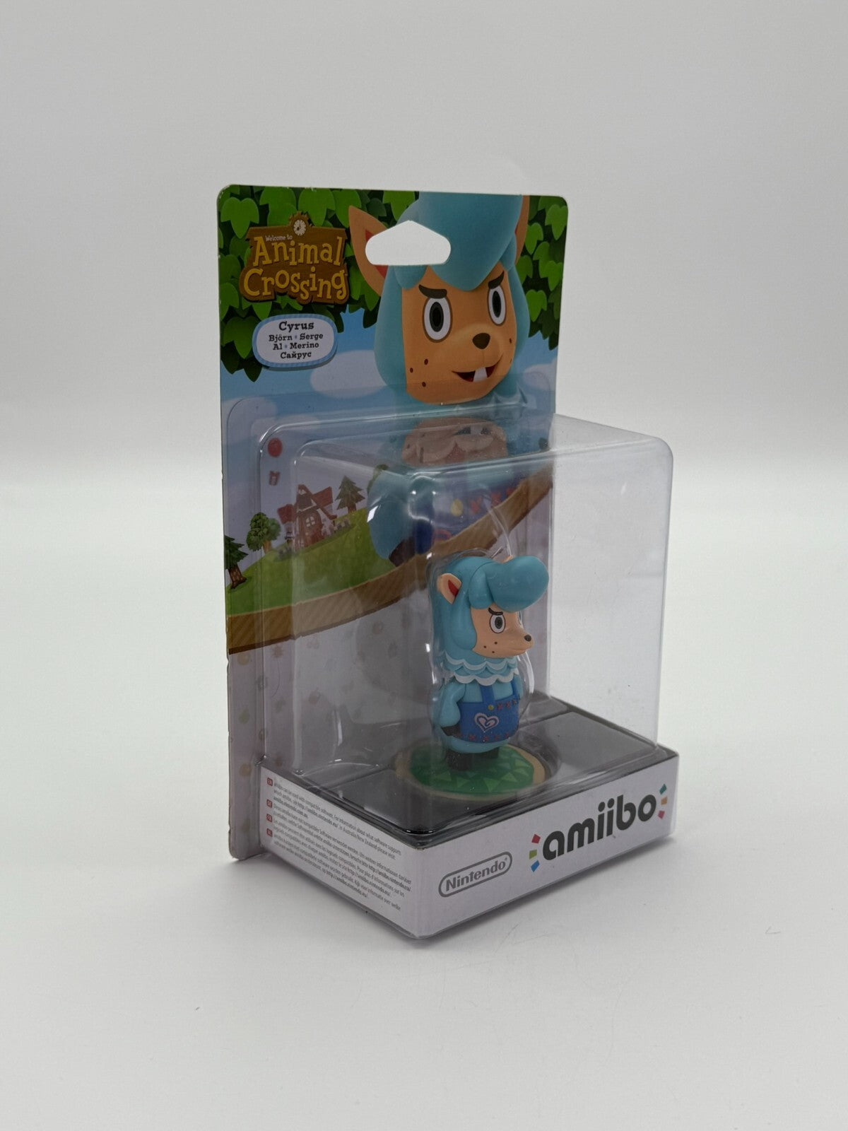 Animal Crossing Cyrus Reese Amiibo 3DS Wii U Switch New Factory Sealed