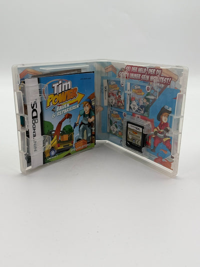 Tim Power Bauen & Reparieren Nintendo DS guter Zustand CIB OVP