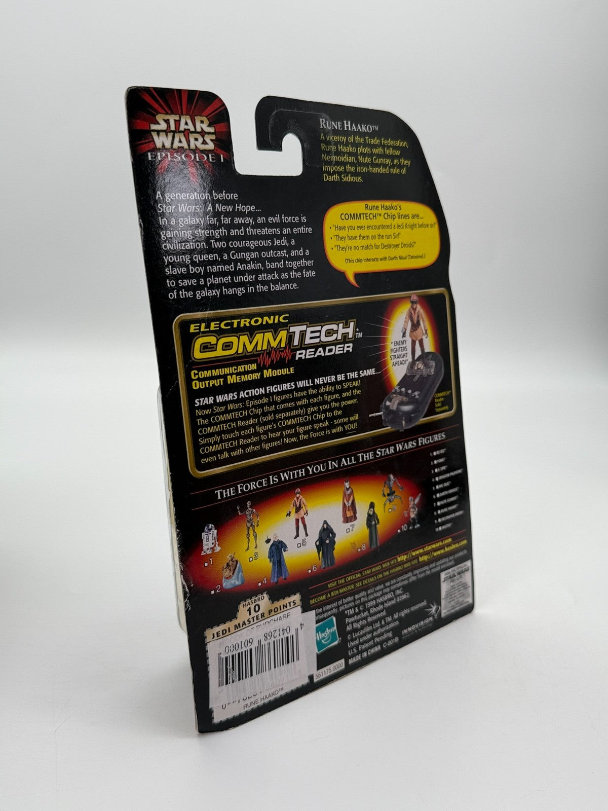 Star Wars Episode 1 Rune Haako Neuf Non ouvert Comm Tech Chip