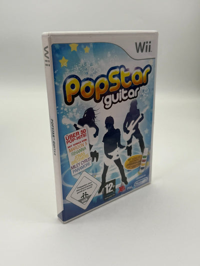 Popstar Guitar Nintendo Wii bon état CIB OVP