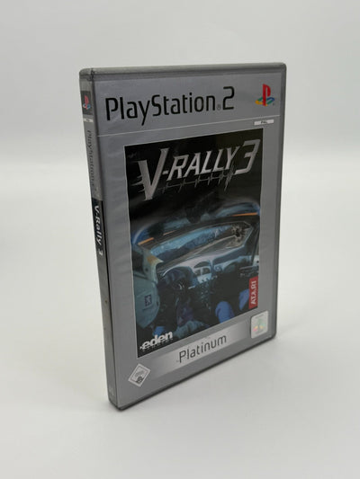V-Rally 3 Sony PlayStation 2 bon état CIB OVP