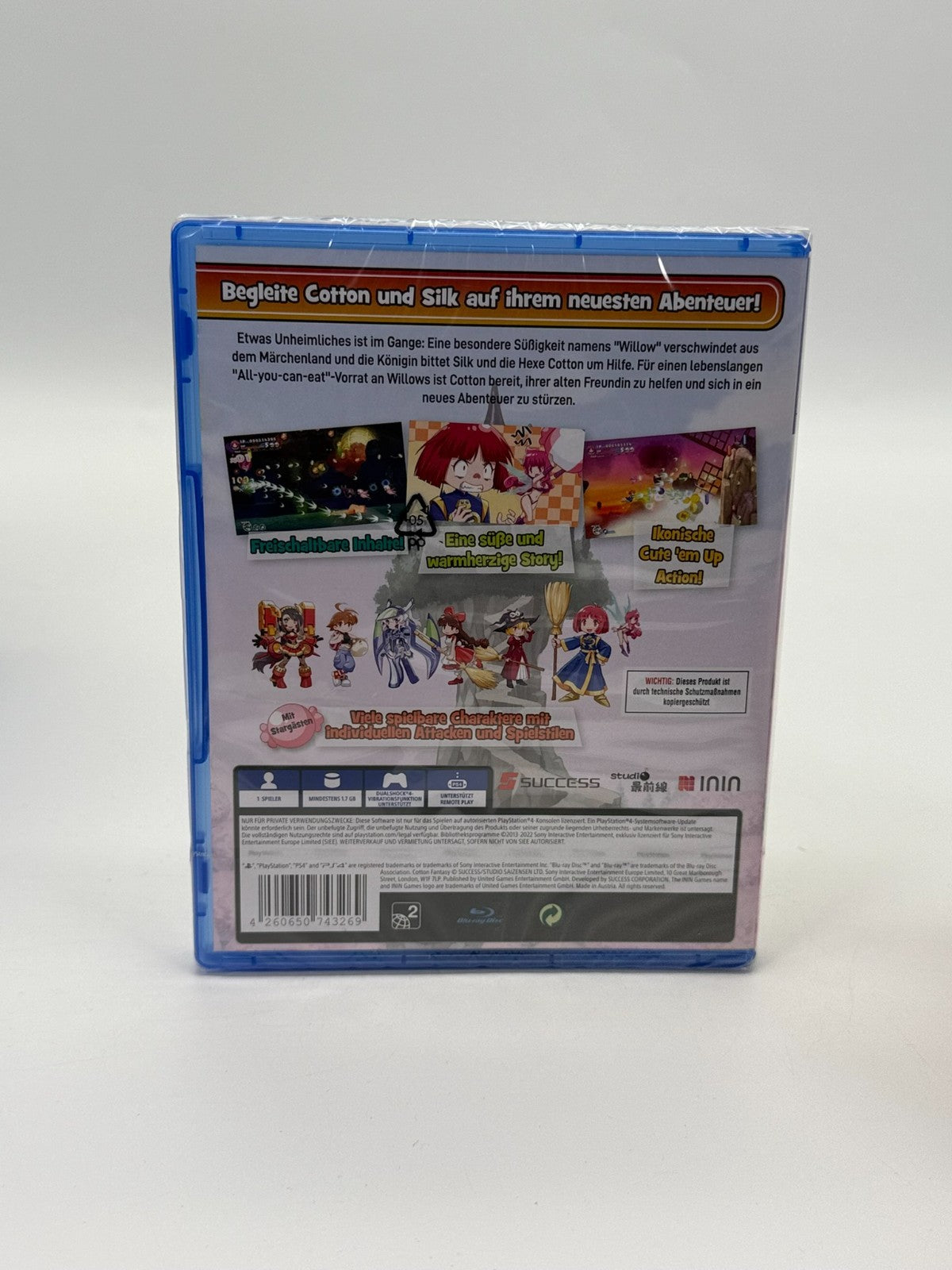 Cotton Fantasy Superlative Night Dreams Sony Playstation 4 Factory Sealed CIB