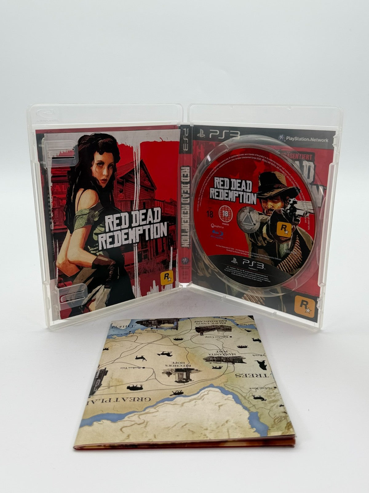 Red Dead Redemption Sony Playstation 3 guter Zustand CIB OVP