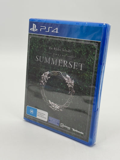 The Elder Scrolls Online Summerset Sony Playstation 4 Factory Sealed