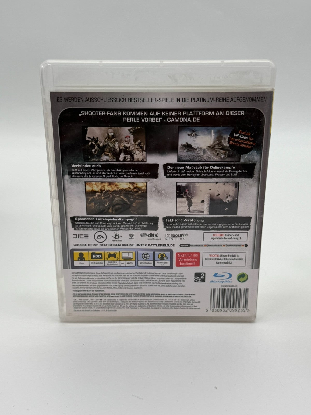 Battlefield Bad Company 2 Sony Playstation 3 guter Zustand OVP