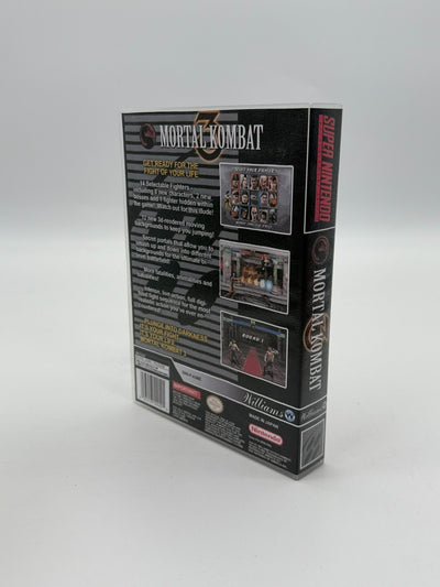 Mortal Kombat 3 Super Nintendo SNES NTSC-U/C Manuel et cartouche