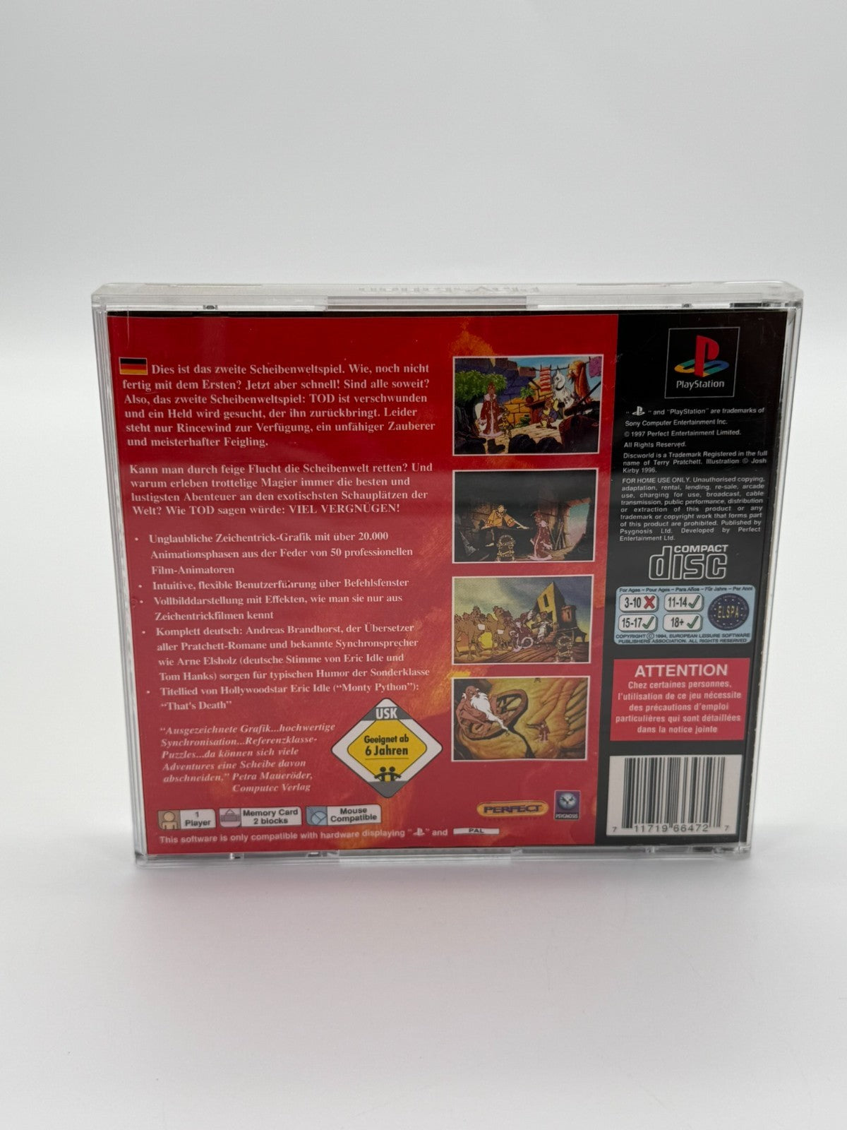 Discworld II Sony Playstation 1 guter Zustand CIB OVP