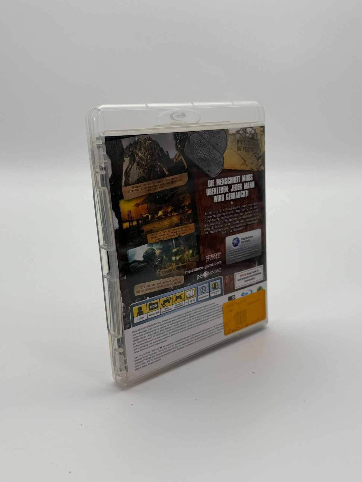 Resistance 2 Sony Playstation 3 Sehr guter Zustand CIB OVP