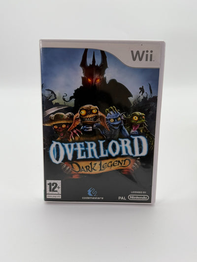 Overlord Dark Legend Nintendo Wii Sehr guter Zustand CIB OVP