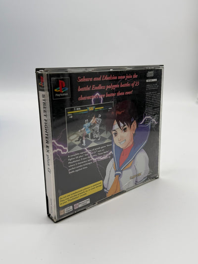 Street Fighter EX plus Alpha Sony Playstation 1 NTSC-J bon état CIB OVP