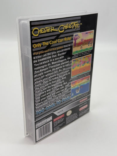 Chester Cheetah Too Cool To Fool Super Nintendo SNES NTSC-U/C bon état