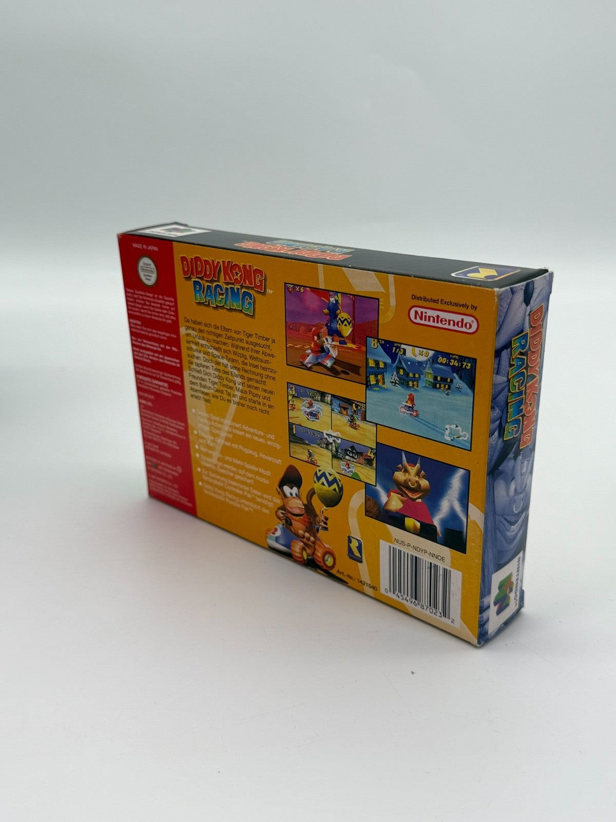 Diddy Kong Racing Nintendo 64 Sehr guter Zustand CIB OVP