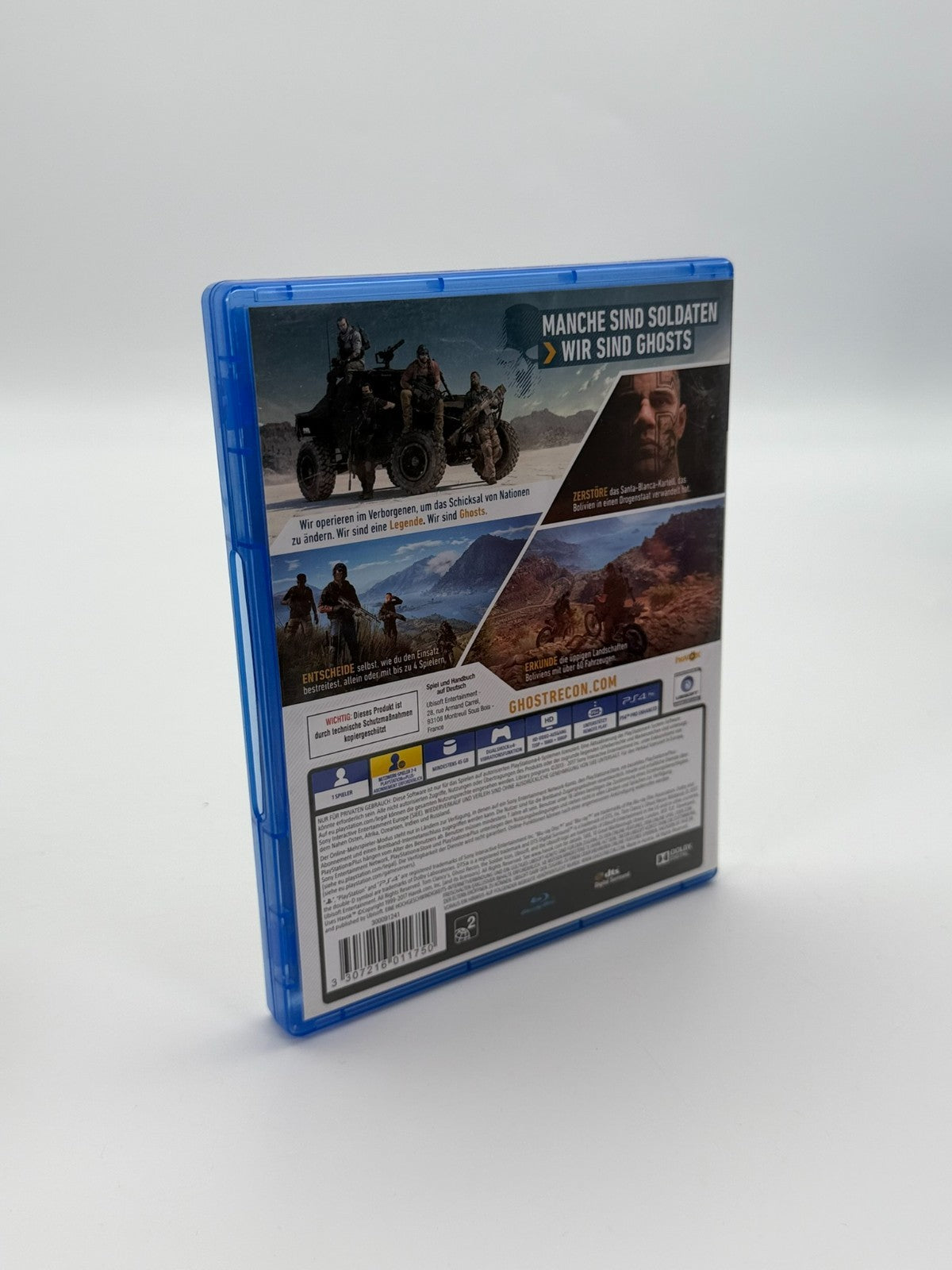 Tom Clancy's Ghost Recon Wildlands Sony PlayStation 4 Good Condition CIB OVP