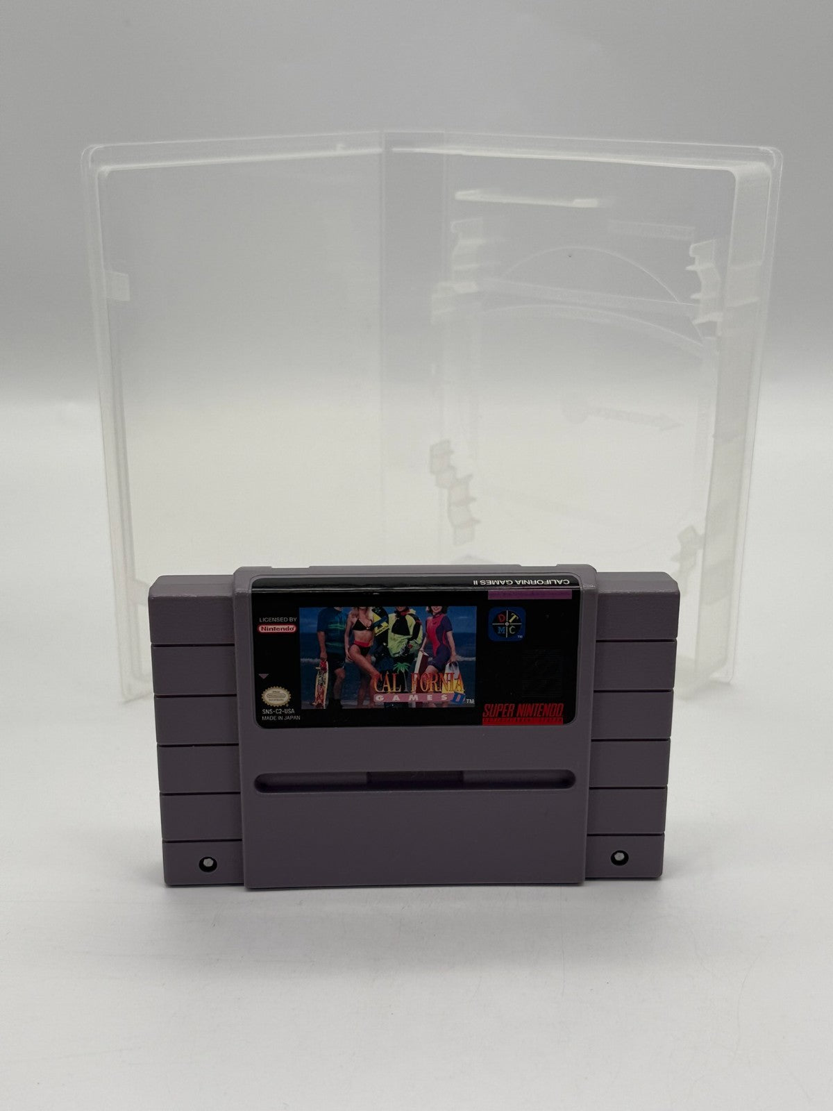 California Games II Super Nintendo SNES NTSC-U/C Good Condition Cartridge + Case